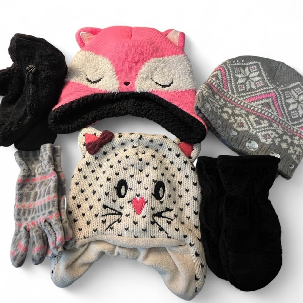 Cute Animal Knit Hat Set for Kids​​